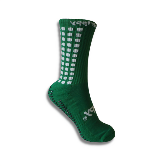 Grippy Green Football Grip Socks