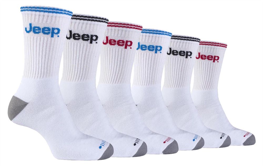 Jeep - 6 Pr Basic Sports Socks