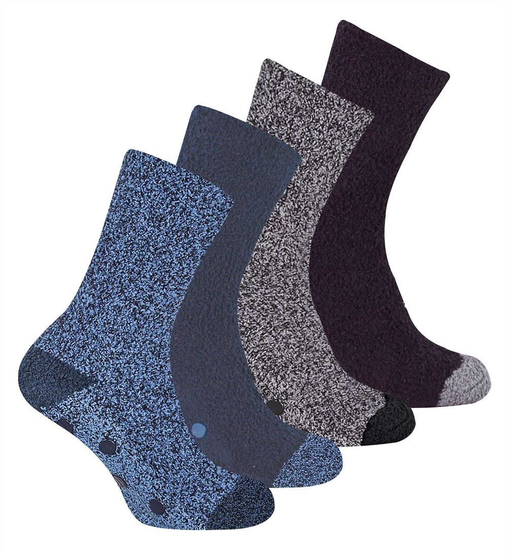 4 PAIRS - Sock Snob Mens Cosy Socks