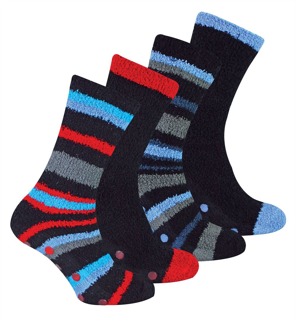 4 PAIRS - Sock Snob Mens Cosy Socks