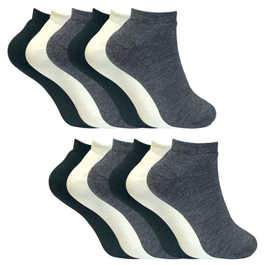 12 Pairs Ladies Thermal Trainer Socks