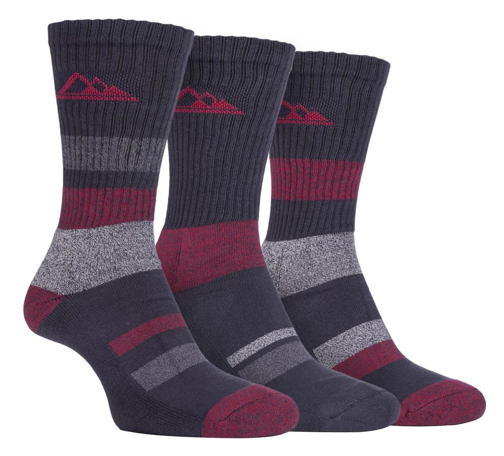 Storm Bloc - 3 Pairs Mens Cushioned Leisure Socks