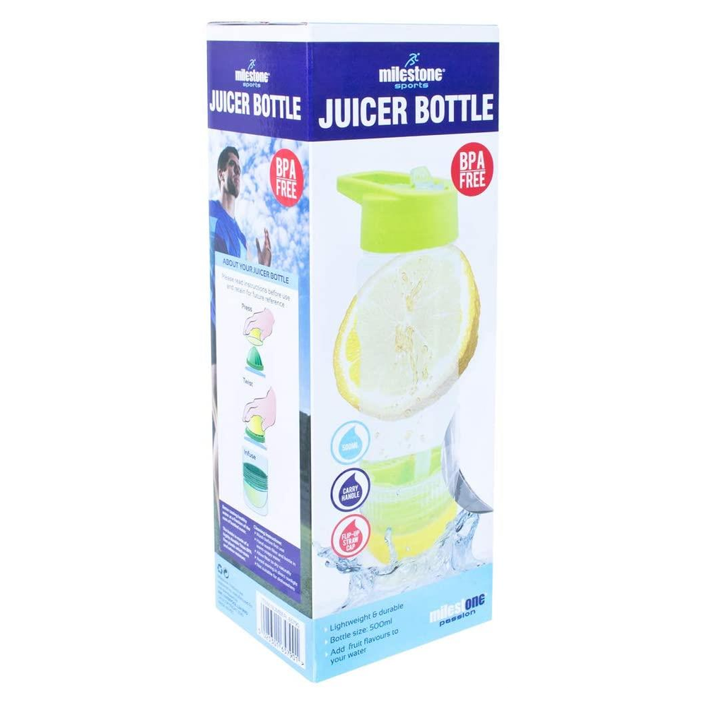 Milestone Juice Twist Water Bottle - Lime Capacity 700ml