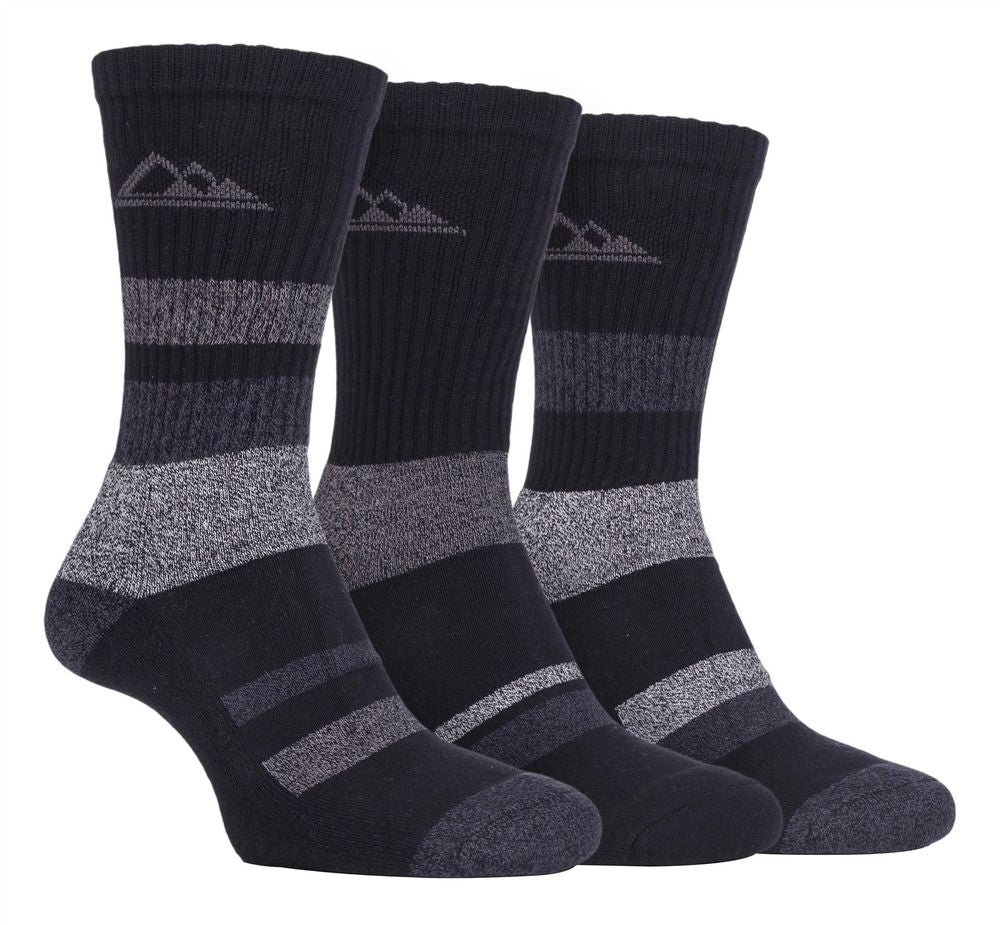 Storm Bloc - 3 Pairs Mens Cushioned Leisure Socks