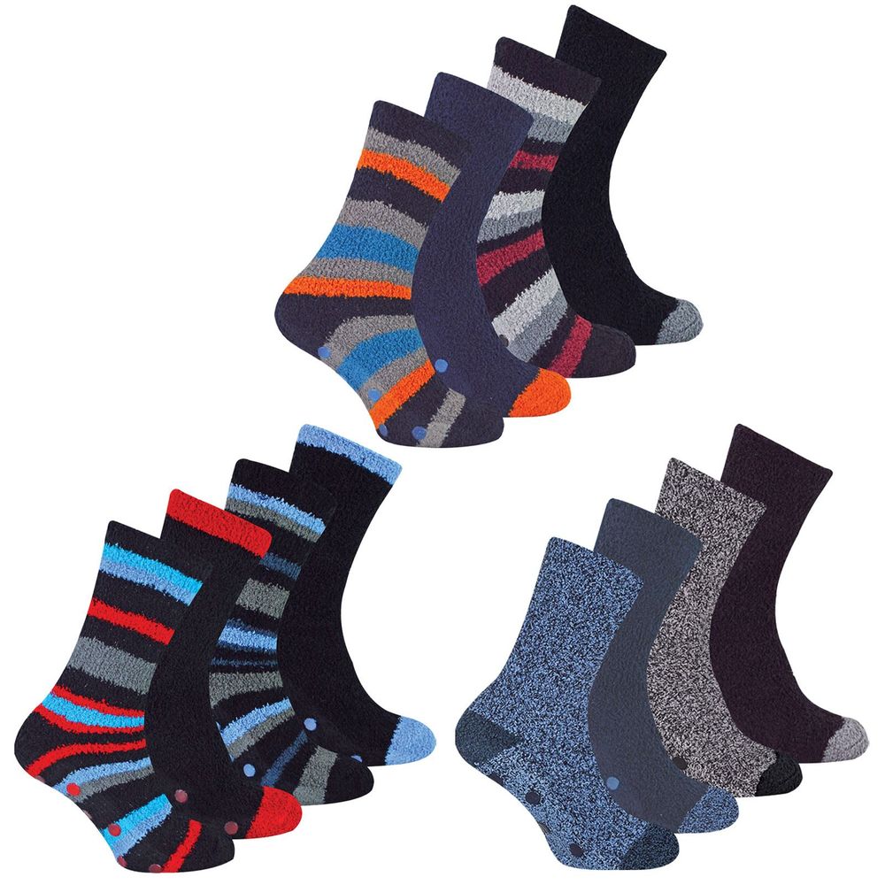 4 PAIRS - Sock Snob Mens Cosy Socks