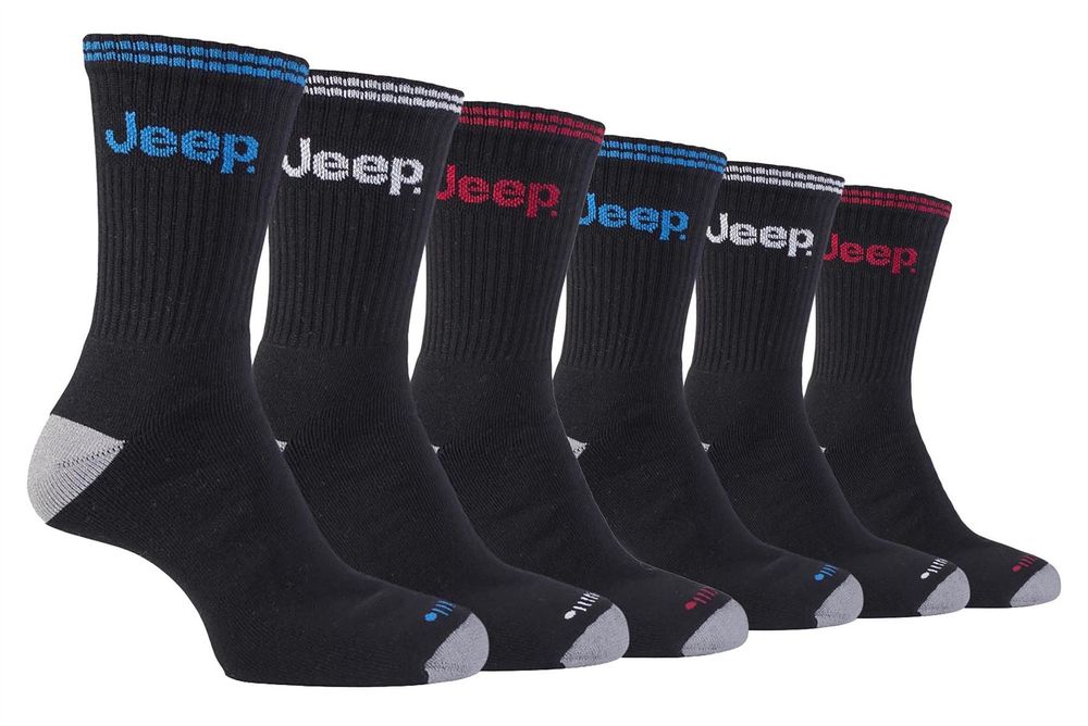 Jeep - 6 Pr Basic Sports Socks