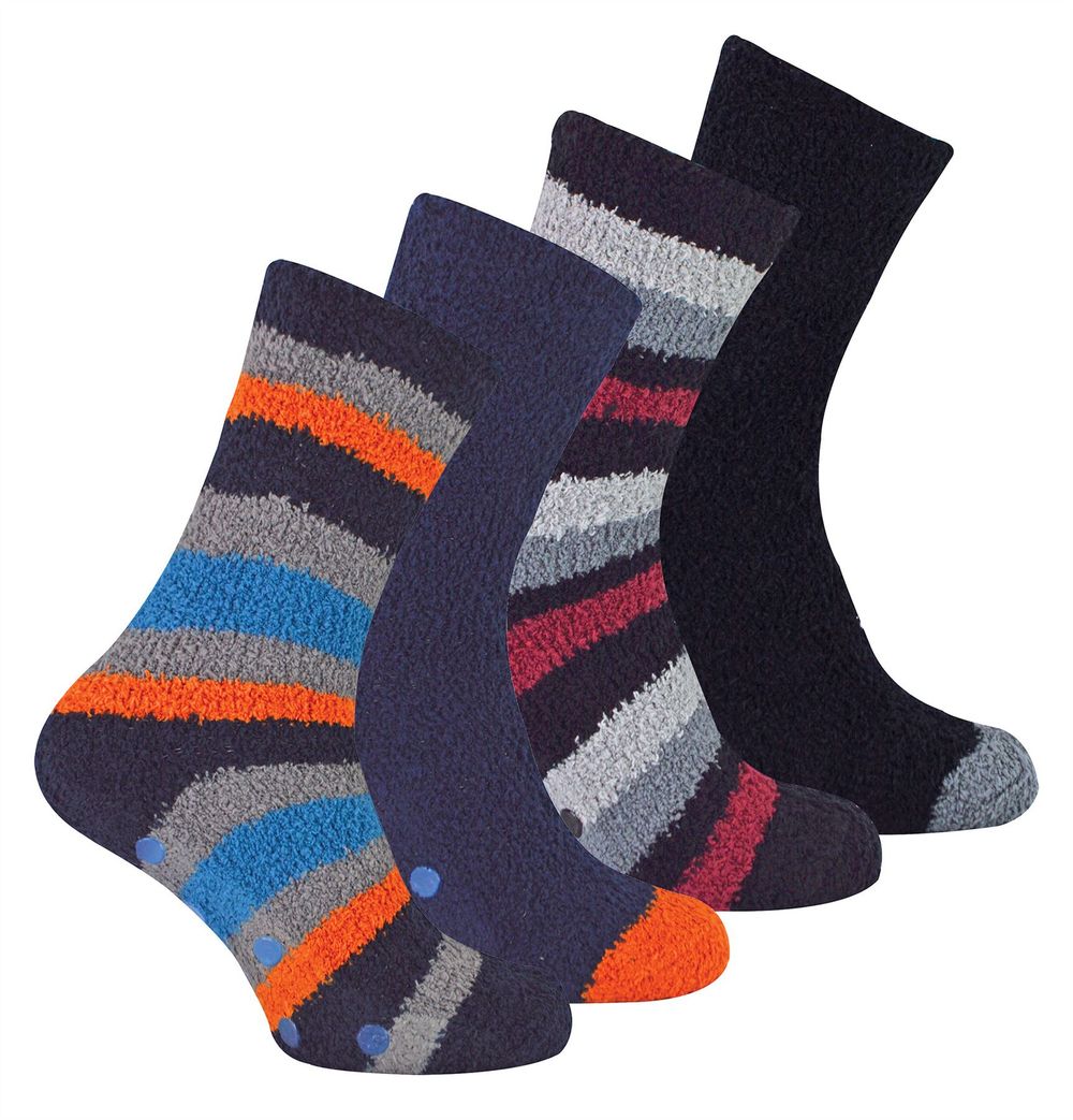 4 PAIRS - Sock Snob Mens Cosy Socks