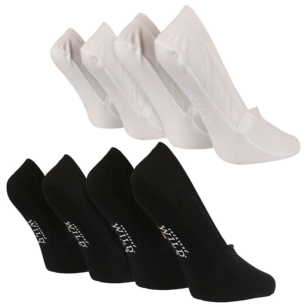 4PK - Wildfeet Loafer Ped Socks