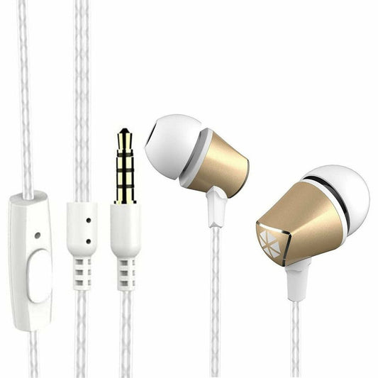 Cocoon 100 Series Noise-Isolating Tangle Free In-Ear Headphone - Gold