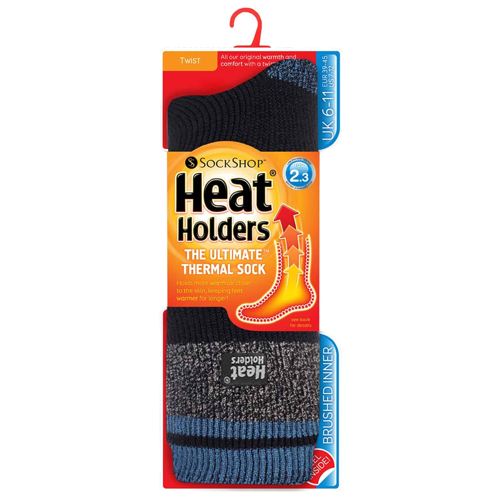 Heat Holders - Mens Twist Socks (Dalston)