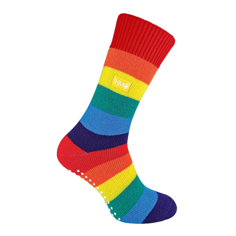 THMO - Rainbow Slipper Socks