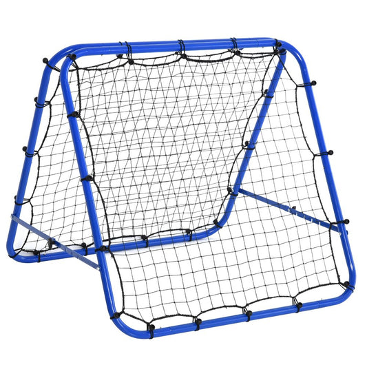 Rebounder Net Football Target Goal Training Adjustable Angles HOMCOM