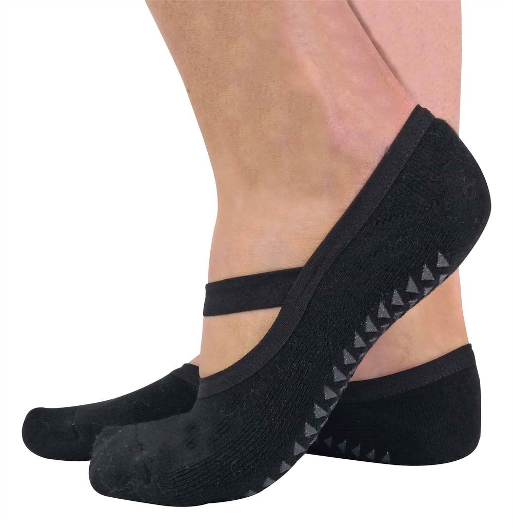 1/3pair Yoga Socks Non Slip Pilates Ballet Socks with Grip Exercise Cotton  Gym V