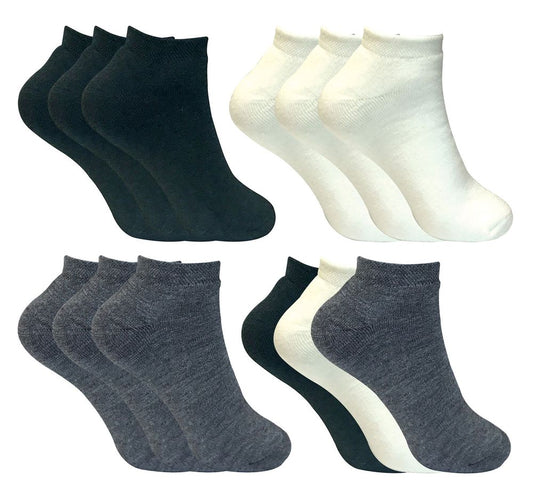 3 Pairs Ladies Thermal Trainer Socks