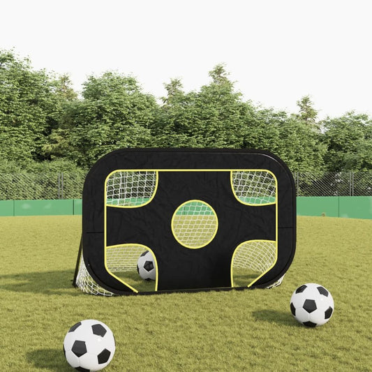 Football Goal Net with Target 120x80x80 cm Polyester