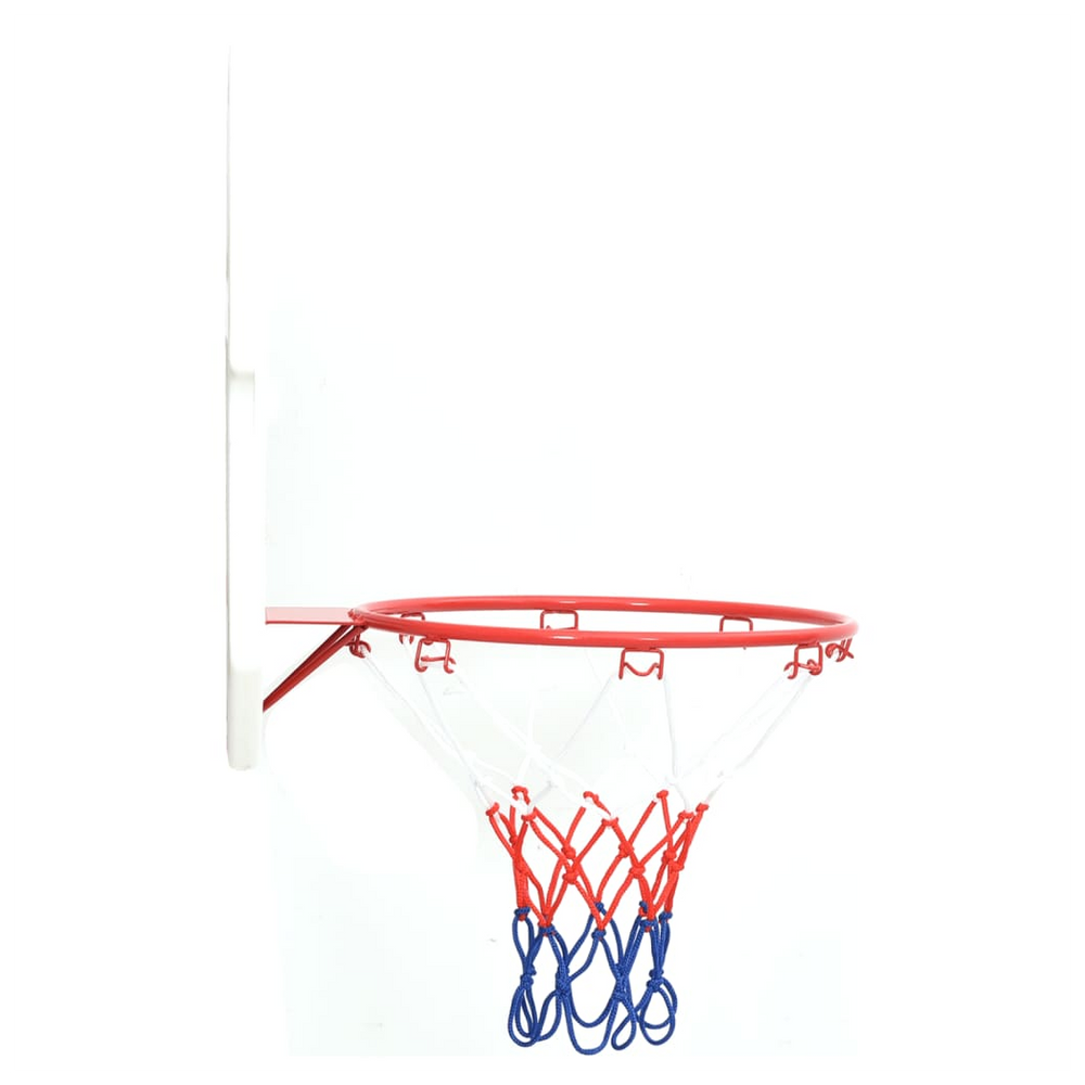 Five Piece Wall Mounted Basketball Backboard Set 66x44.5 cm